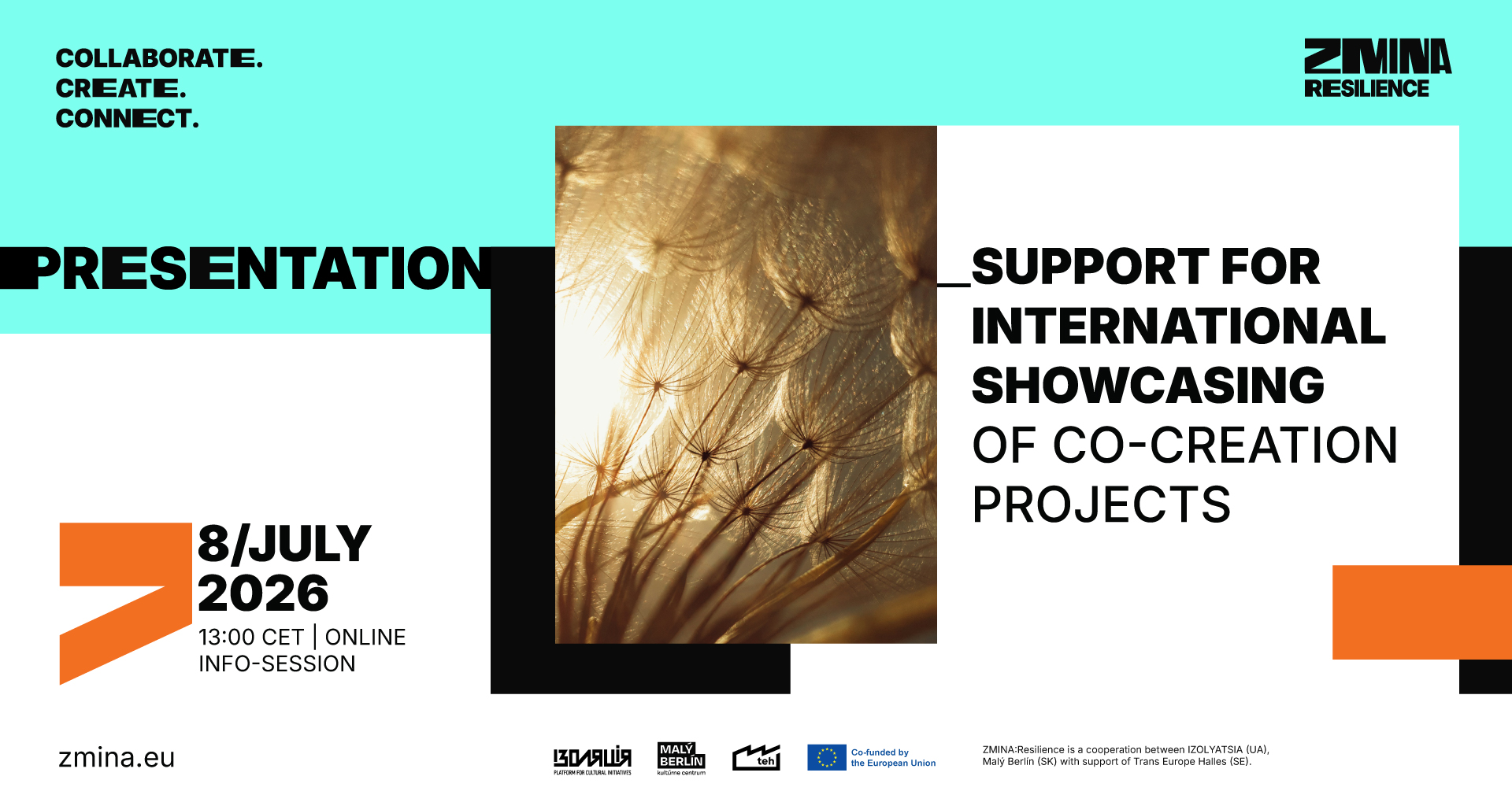 Online Info-session: Support for International Showcasing of co-creation projects (in English)